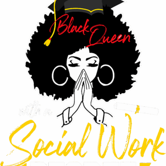 Social Work Black Queen - DTF Transfers
