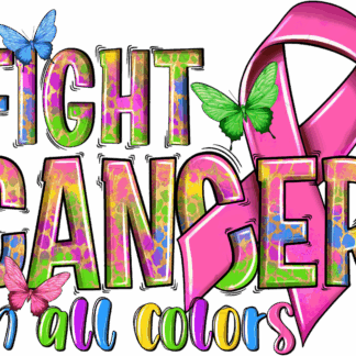 Cancer Awareness: Feather - DTF Transfers