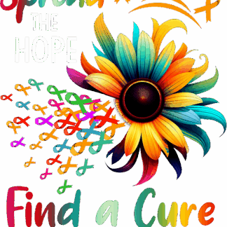 Cancer Awareness: Spread Hope - DTF Transfers