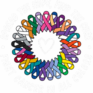 Cancer Flower Ribbon - DTF Transfers