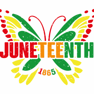 Juneteenth Butterfly - DTF Transfers
