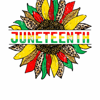 Juneteenth Sunflower - DTF Transfers