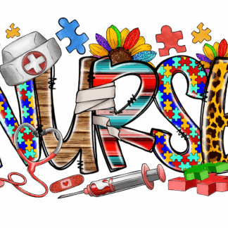 Autism Nurse - DTF Transfers