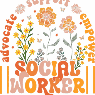 Social Work Funny Work Love - DTF Transfers