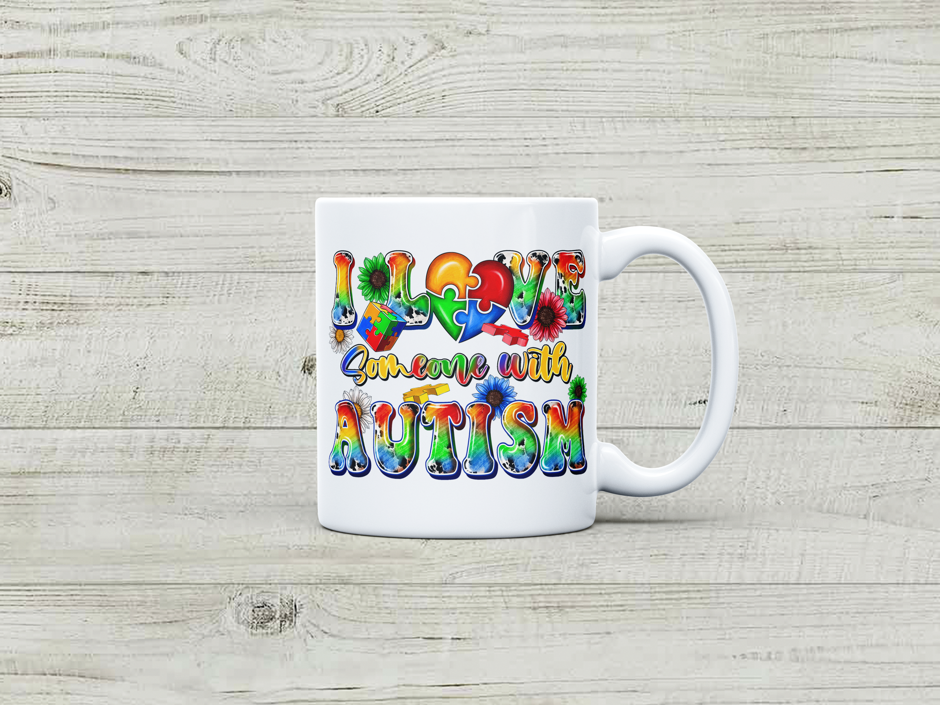 Autism Awareness Mug: ISLWA