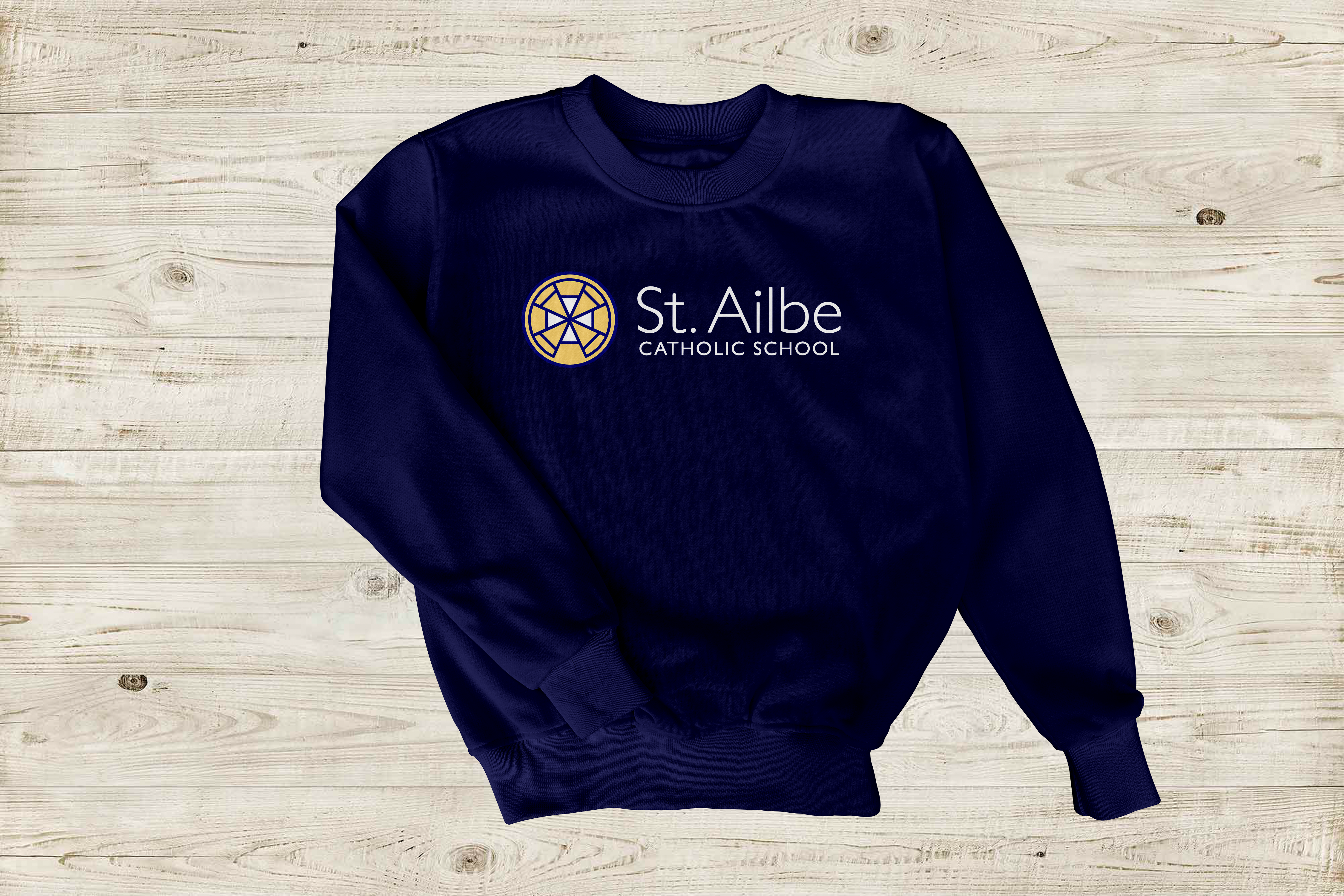 St. Ailbe Sweatshirt Navy