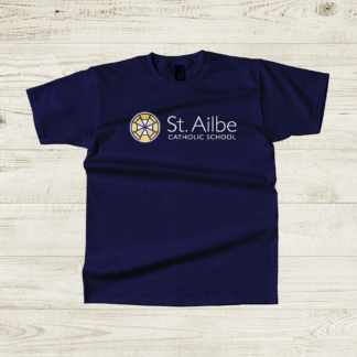 St. Ailbe T-Shirt Navy