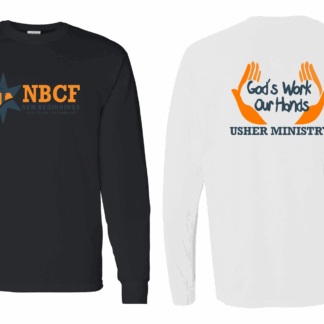 NBCF Usher Ministry Long Sleeve T-shirt