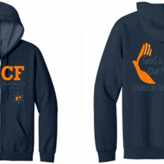 NBCF Usher Ministry Zip Hoodie