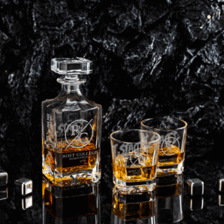Rust College Homecoming 2025 Decanter Set