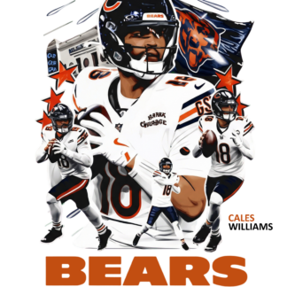 Caleb Williams 33 - DTF Transfers