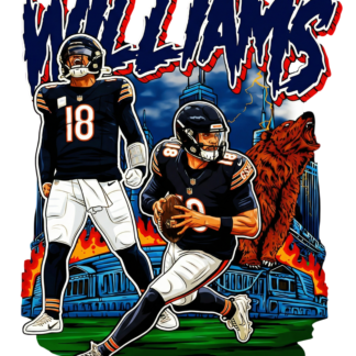 Caleb Williams 39 - DTF Transfers